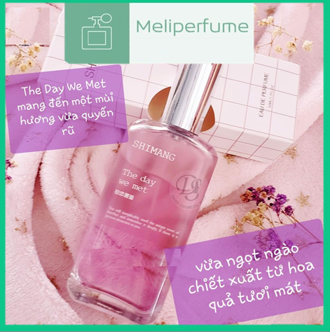 [HCM]Xịt thơm body mist Shimang The day We Met hương thơm lãng mạn 50ml