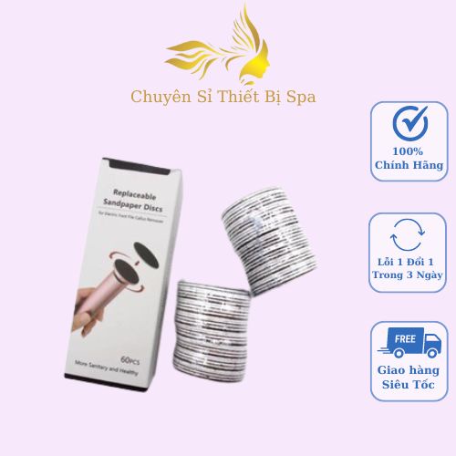 Hộp miếng chà gót hộp 60 miếng