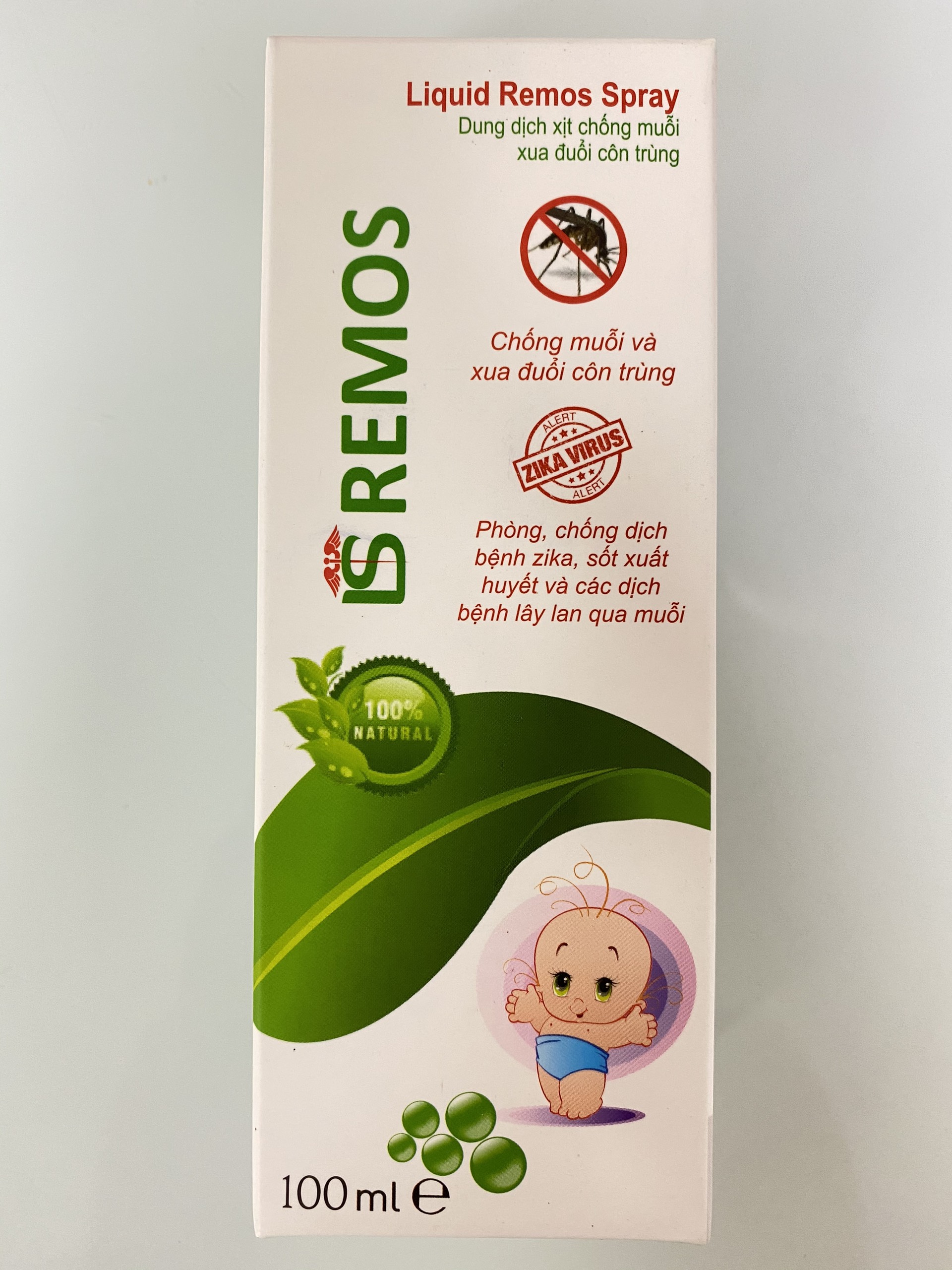 [Lấy mã giảm thêm 30%]Xịt Da Chống Muỗi IS REMOS 100Ml Xua Đuổi Muỗl Xẹp Vết Đốt Viện Sốt Rét - Kst -Côn Trùng Tư Đã Chứng Nhận Hiệu Quả