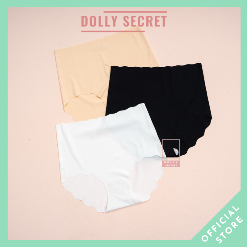 Quần lót lưng cao định hình eo đúc su non cao cấp DOLLY SECRET QL022 Kháng Khuẩn, Mềm Mại, Thoáng Khí, Chống Đổ Lông, Có 2 Size M - L Dưới 65Kg - Quần Sịp Nữ, Quần Chíp Nữ, Quần Xì Nữ, Quần Lót Nữ Cotton