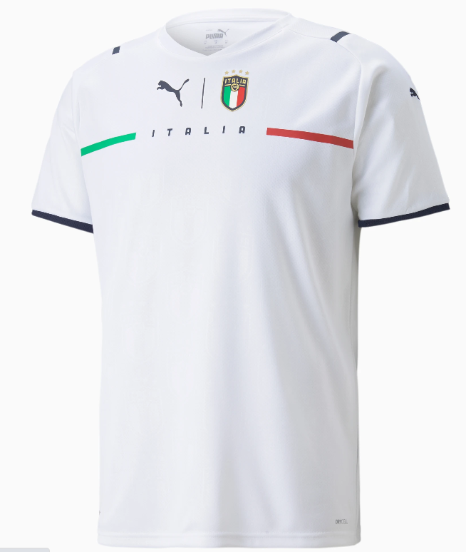 [CAO CẤP] Áo Bóng Đá Thể Thao Đá Banh Đội Tuyển Ý ITALIA TRẮNG LION SPORT