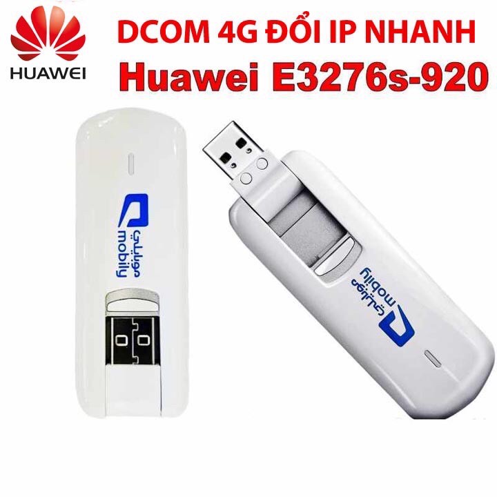 Dcom 4G Huawei E3276 changer IP chuyên nghiệp - Dcom đổi IP tốc độ gió