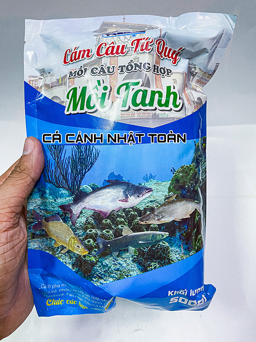 "hoàn tiền đến 10%" mồi cám câu cá tứ quý mồi câu tổng hợp mồi tanh 500g