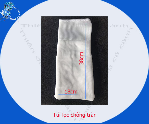 Túi lọc ngăn cặn cho hồ cá- túi lọc chống tràn hồ cá rồng- ngăn cặn cho hồ cá - túi lọc ngăn cặn bã hồ cá kích thước 18x 35cm ,18x55cm