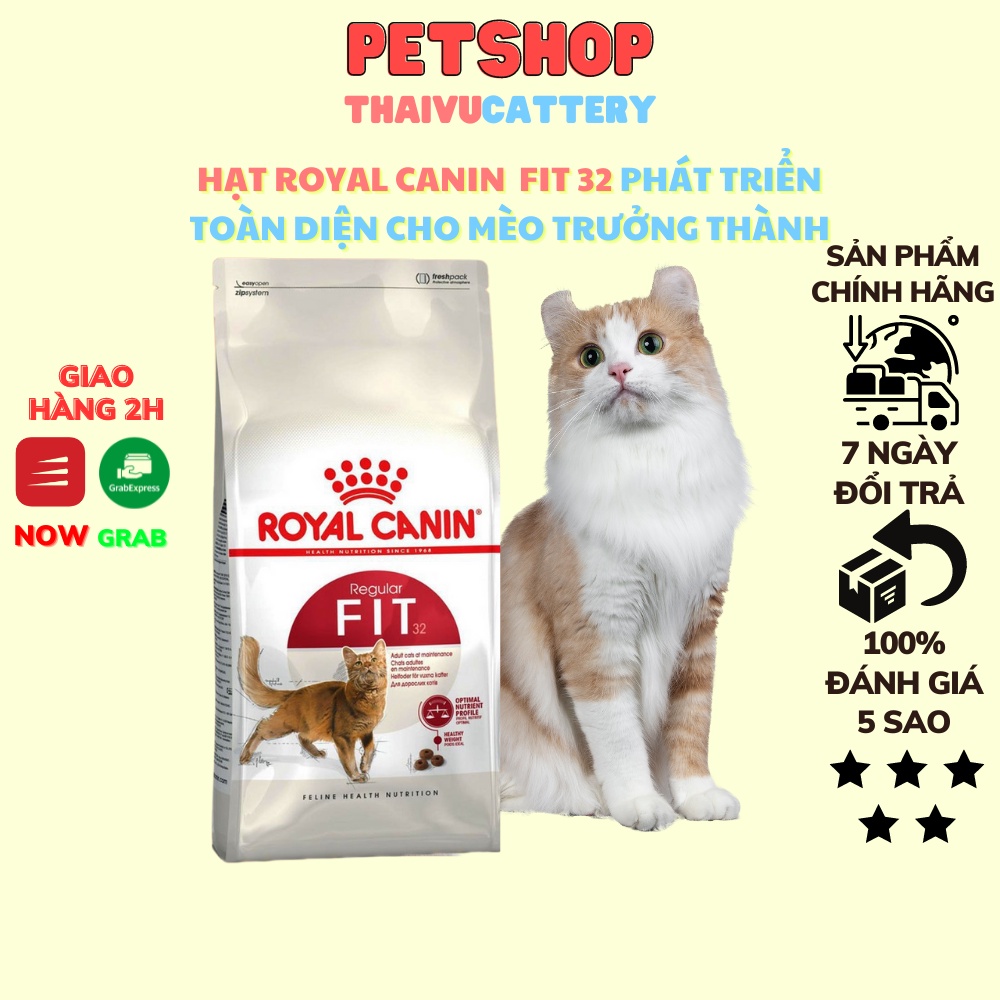 Royal canin fit 32 thức ăn hạt cho mèo trưởng thành