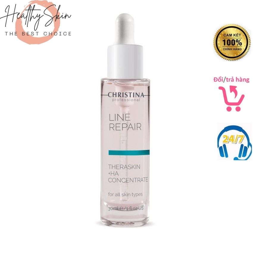 {Quà tặng 20k}{Healthyskin}SERUM HA CHRISTINA- TINH CHẤT CẤP NƯỚC TRẺ HÓA DA CHRISTINA LINE REPAIR THERASKIN + HA CONCENTRATE