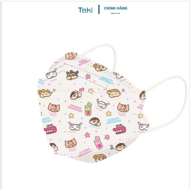 Khẩu trang kf94 taki in hoạt hình cute mã 07