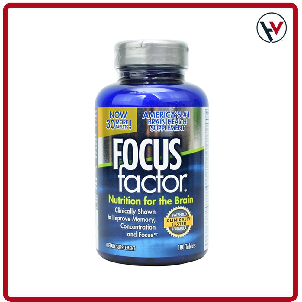 [DATE 10.2026] VIÊN UỐNG BỔ NÃO FOCUS FACTOR MỸ 180 VIÊN