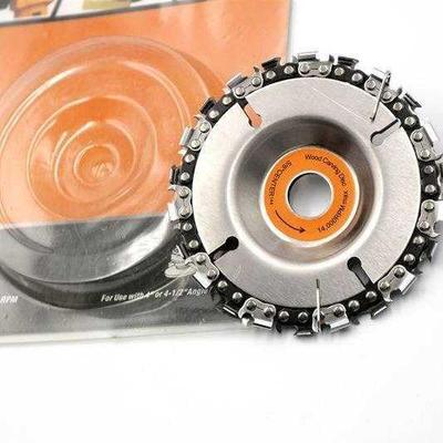 Lưỡi cưa xích tròn gắn máy mài cầm tay 4 icnh 22 răng