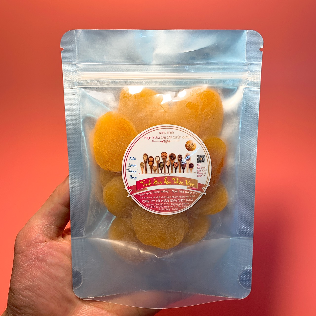 MƠ SẤY DẺO THỔ NHĨ KỲ THƯỢNG HẠNG - Hàng CHÍNH HÃNG Xuất Khẩu 100G ( Cam Kết Hoàn Tiền & 1 Đổi 1,trái cây sấy tự nhiên,đồ ăn vặt tốt cho sức khỏe,đồ ăn vặt Văn Phòng)