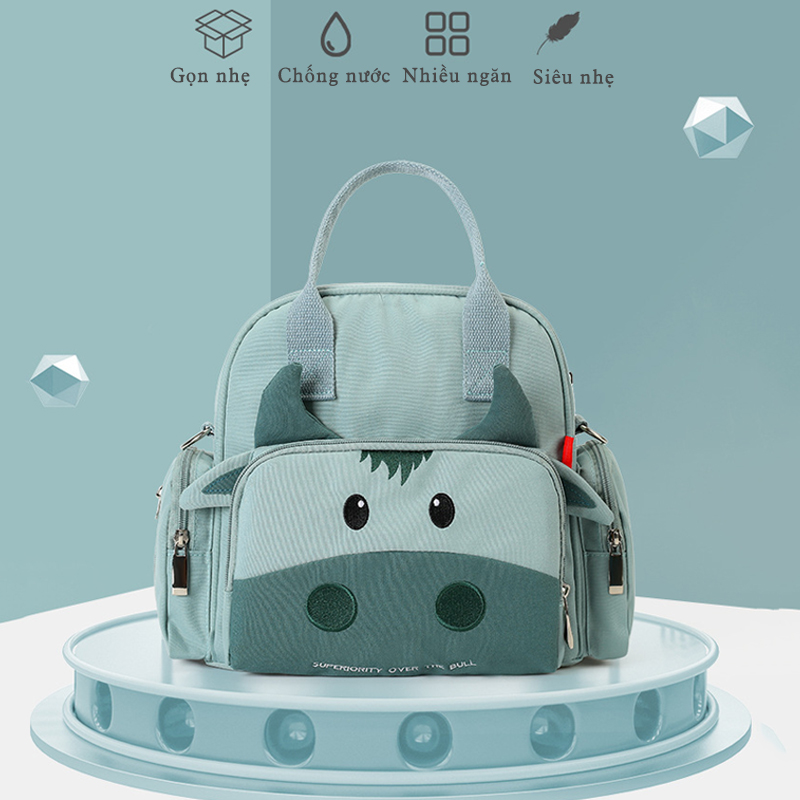 [ MỚI] Balo bỉm sữa thời trang đựng cả thế giới của bé - Balo đựng đồ sơ sinh, balo đựng đồ cho mẹ