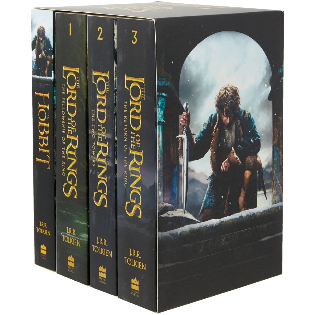 Truyện ngoại văn trọn bộ:the hobbit and the lord of the rings - boxed set