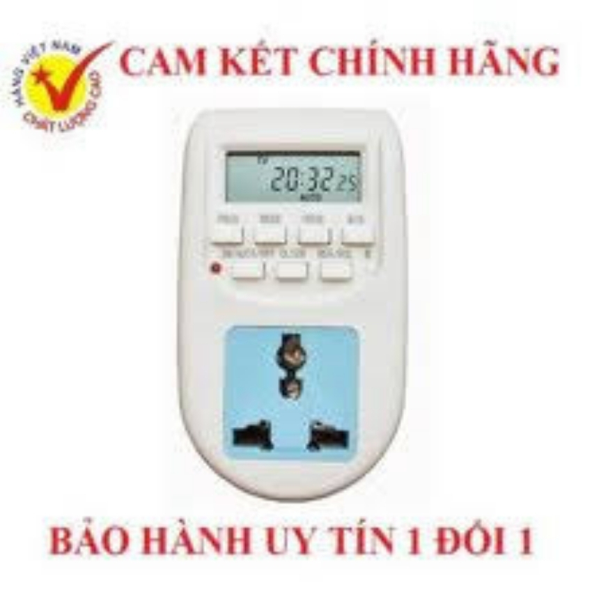 Ổ cắm hẹn giờ điện tử AL06 bật tắt thiết bị điện tự động, bộ hẹn giờ tự động, công tắc hẹn giờ