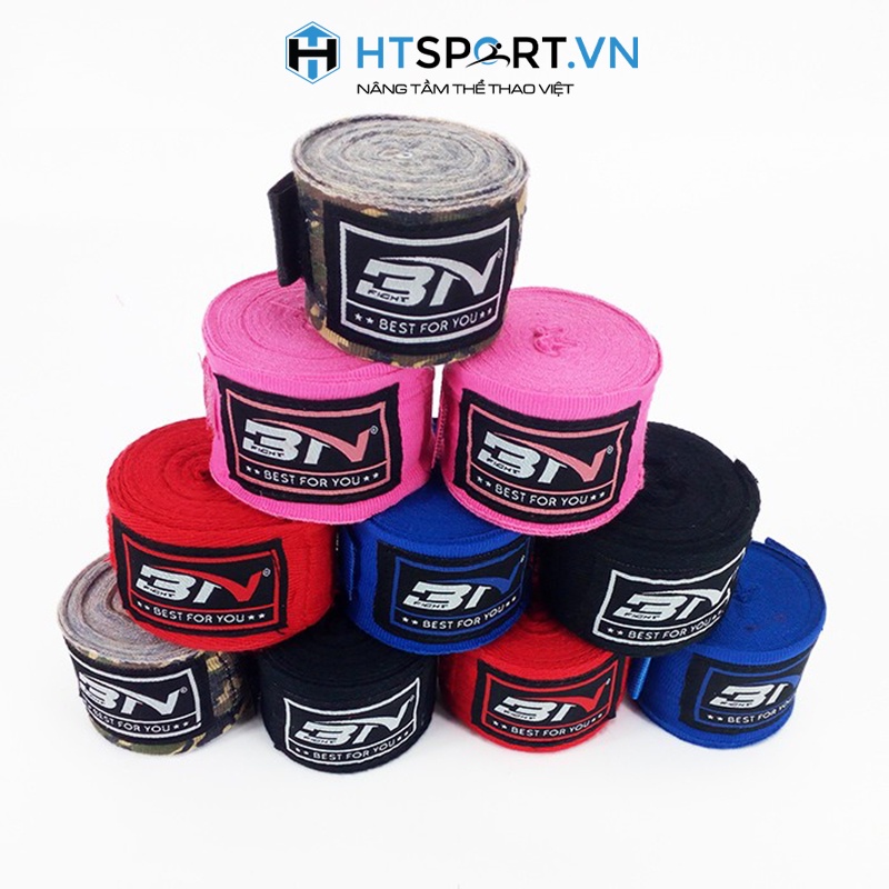 Băng Đa Boxing Võ Thuật MMA BN 3m 5m - Dây Quấn Tay Tán Thủ Muay Thái Handraps Boxing (1 cặp)