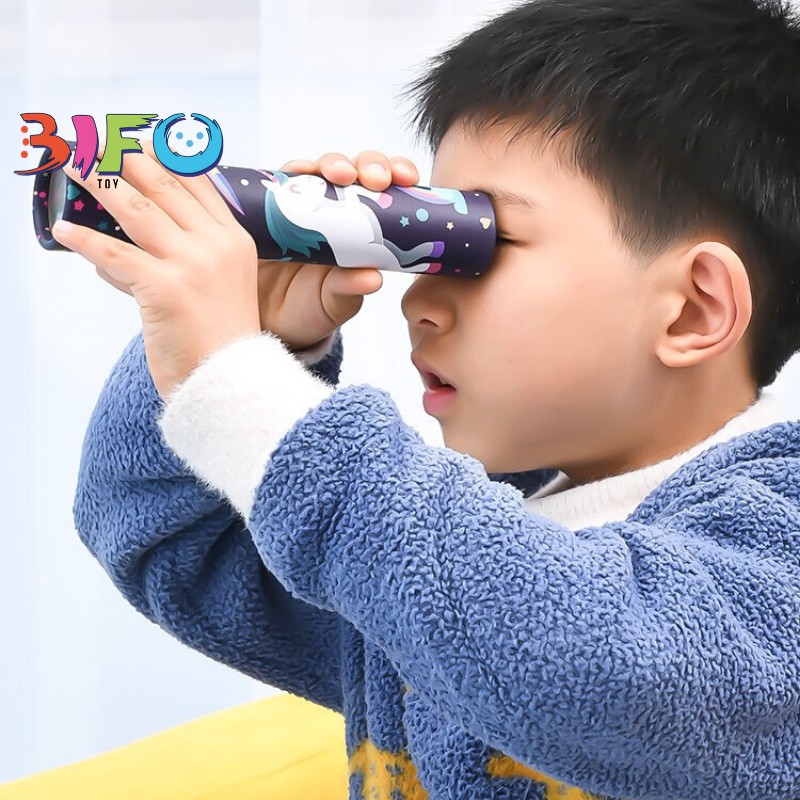 Kính vạn hoa muôn màu, đồ chơi phát triển trí tuệ cho bé size lớn 19cm