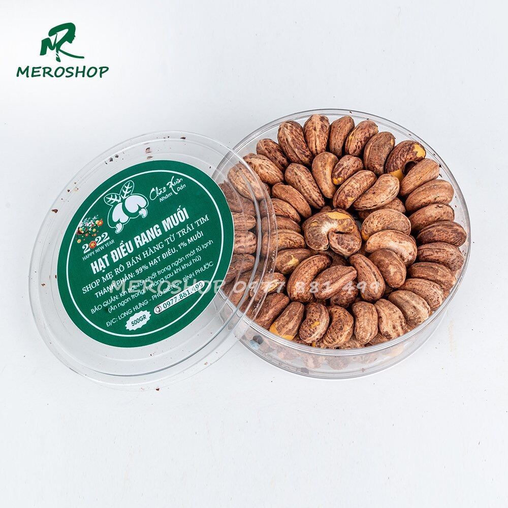 Combo 5kg hạt điều rang muôí xếp hộp