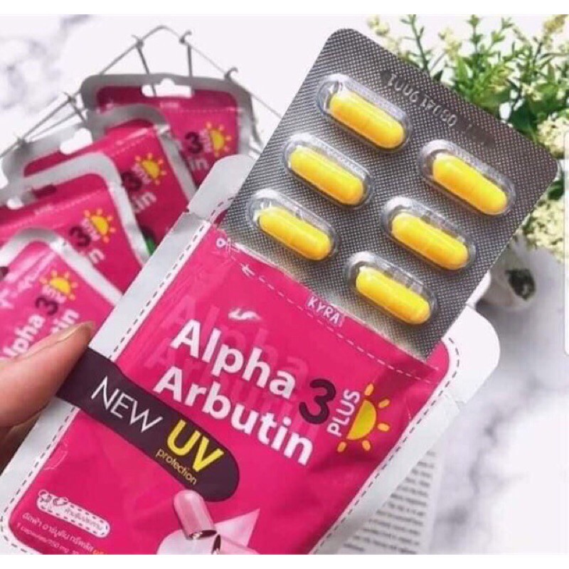 Viên Kích Trăng Alpha Arbutin Uv Thailand
