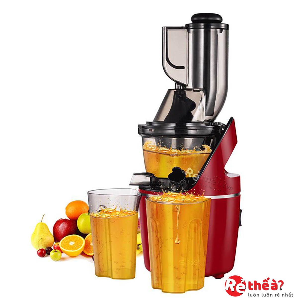 Máy ép hoa quả máy ép chậm skg - a8 s - thế hệ mới 2020 tặng thêm ca đong 500ml có chia vạch