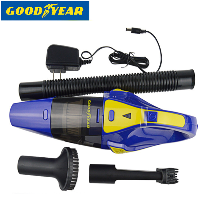 Máy hút bụi cầm tay không dây khô và ướt Goodyear GY-2897 Dung lượng pin 2500 mAh với công suất 100W