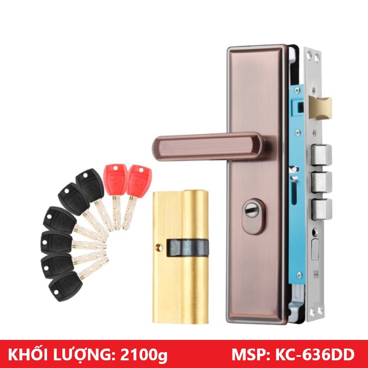 Khóa cửa tay gạt inox cao cấp