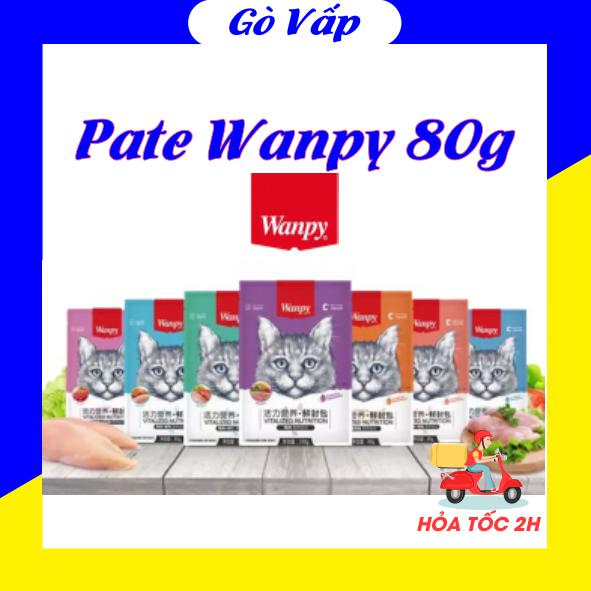 Pate Wanpy 80g - Pate bổ sung dinh dưỡng cho mèo