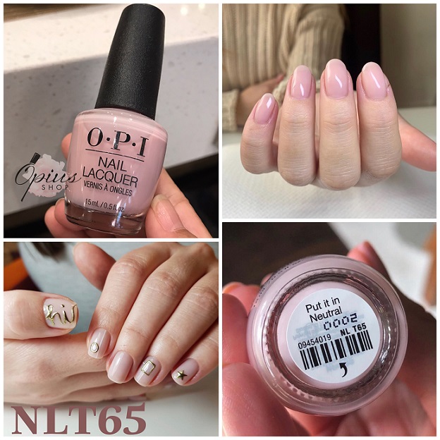 Sơn móng tay opi: put it in neutral