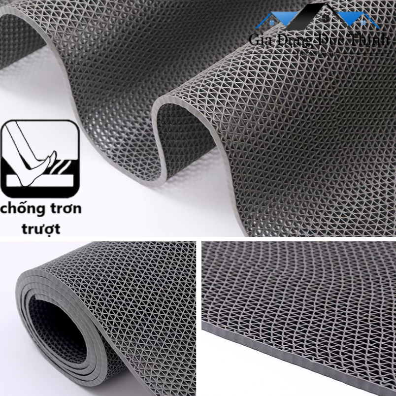 Tấm lót sàn nhà tắm, nhà vệ sinh, nhà bếp chống trơn trượt khổ 1.2m x 1m. Thảm trải sàn cho các khu vực ẩm ướt..