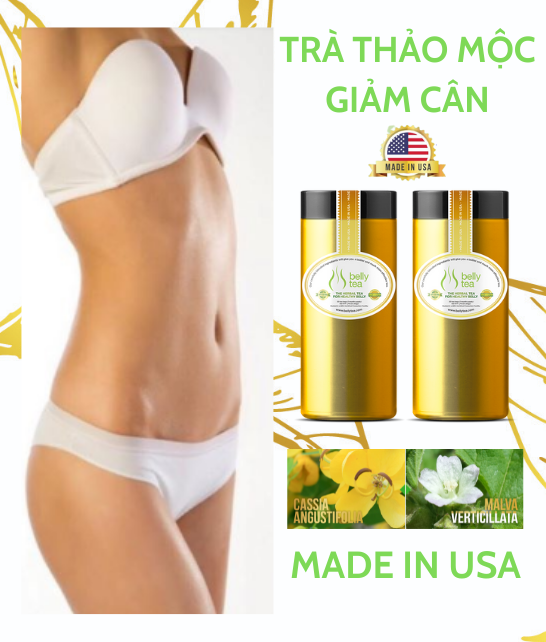 Trà giảm cân - giảm mỡ bụng, thải độc cơ thể bellytea usa