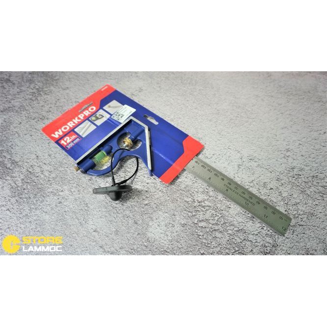 Thước đo góc đa năng 12" workpro w064002