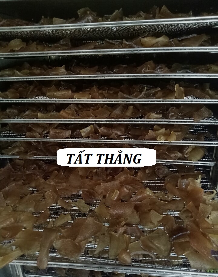 Da heo sấy khô chưa qua chế biến 500g