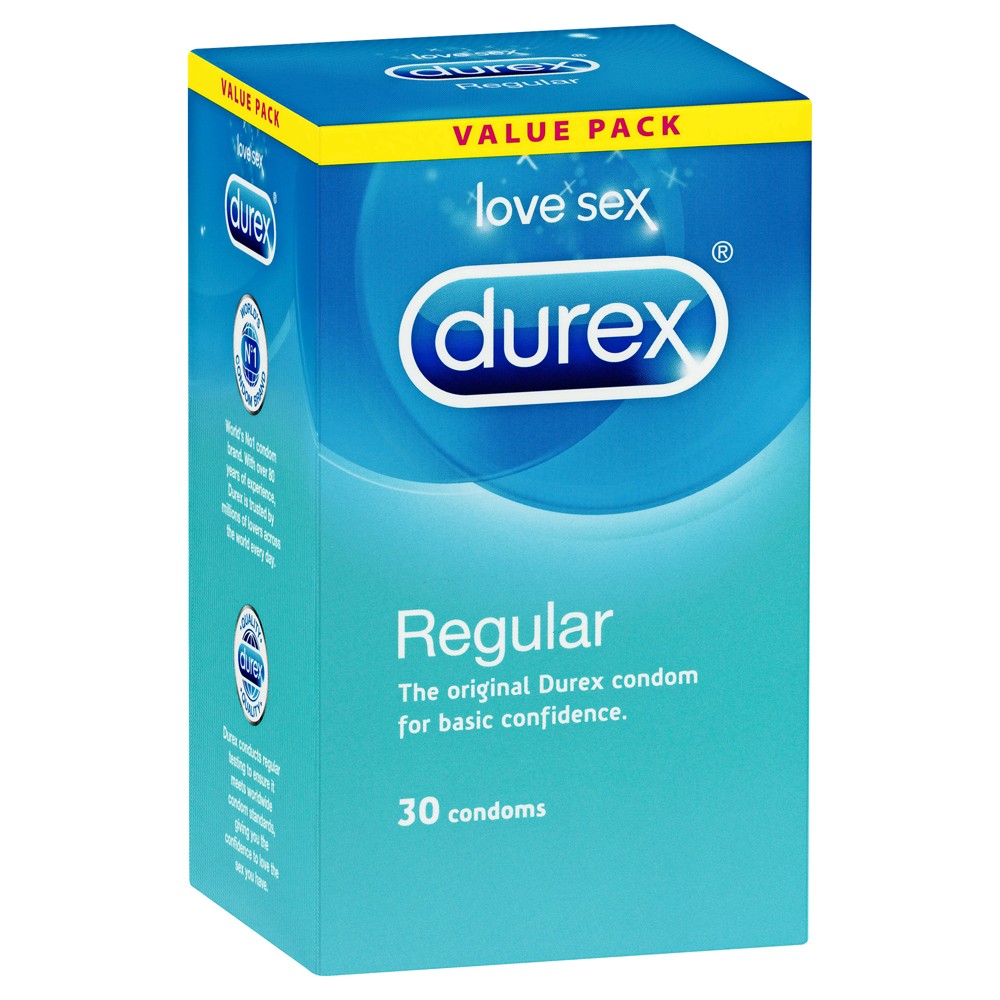 Bill Úc - Bao cao su Durex Regular hàng nội địa Úc