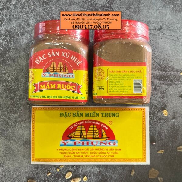Mắm ruốc đặc sản huế y phụng-hũ 180gr