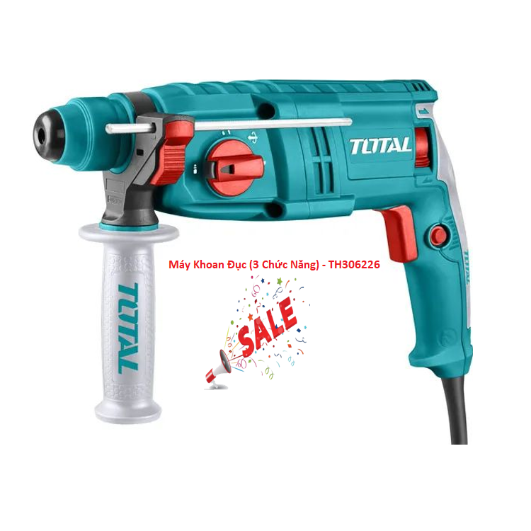 Máy khoan đục total th306226-650w