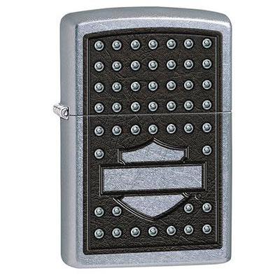 Zippo 28482 - Zippo Harley Davidson Shield - Street Chrome