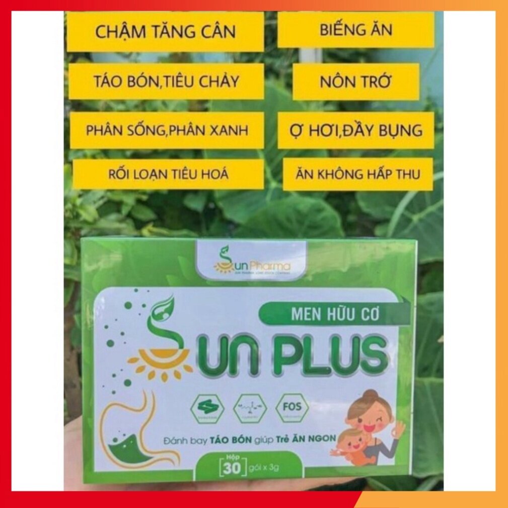 Men Hữu Cơ Sunplus Hàng Chính Hãng