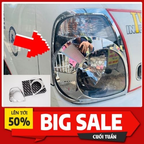 [XE TẢI][HCM]Ốp đèn pha xe tải KIA Bongo K250 K200 đời 2004 ~ hiện nay