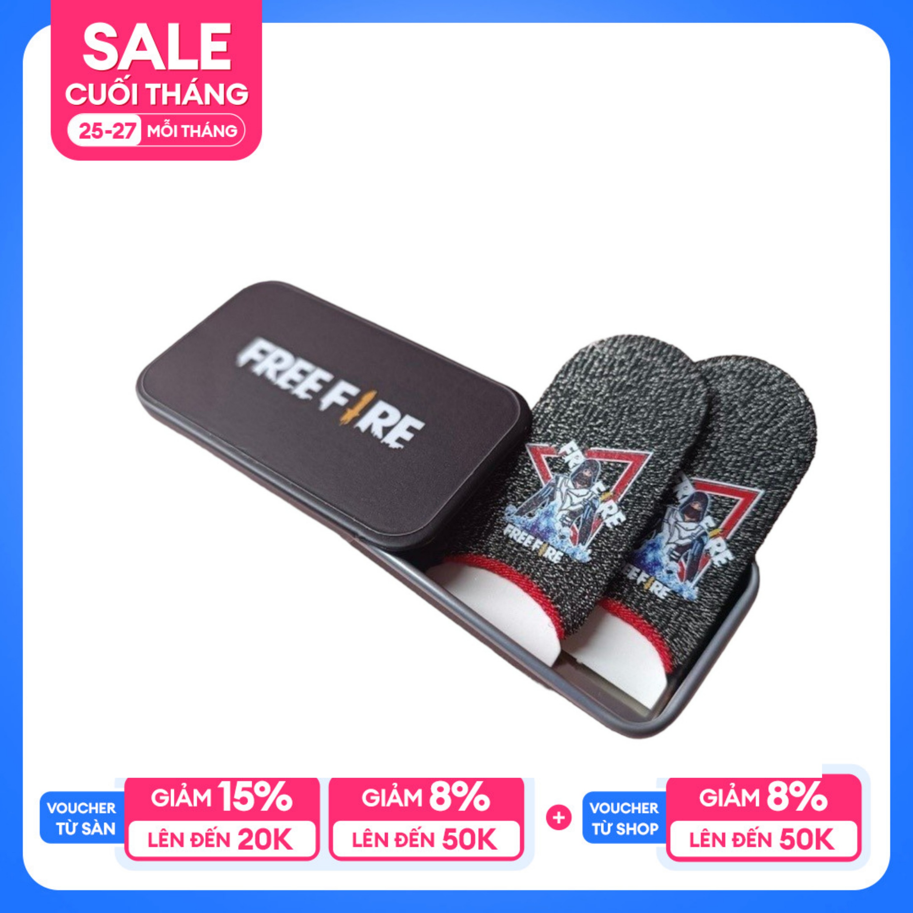 Free Fire Độc Quyền Găng Tay Chơi Game Memo, Shezi, Blue Fire, Chuyên Chơi Game Sinh Tồn Chống Mồ Hôi Tay