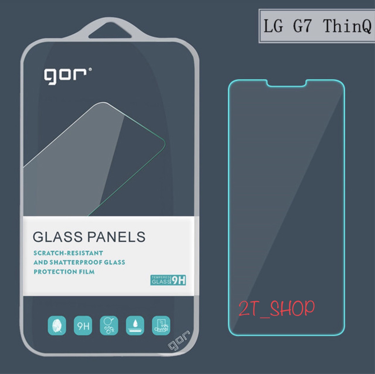 Kính cường lực gor lg g7 thinq full màn hình , bộ 2 kính