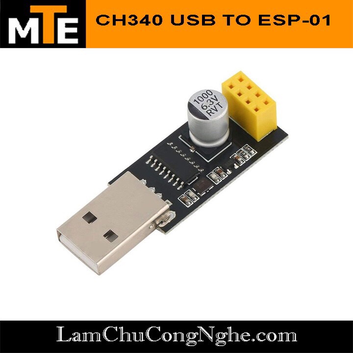 Mạch nạp esp8266 esp-01 ch340 usb to esp8266 esp01