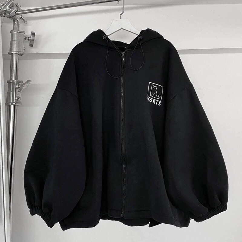 Áo nỉ logo mèo tt68