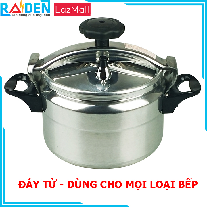 Nồi Áp Suất Đun Ga Đáy Từ Fujika Hợp Kim Cao Cấp An Toàn Nấu Được Trên Mọi Loại Bếp-Hàng Chính Hãng