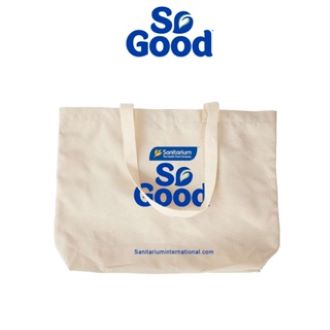 Túi tote vải canvas So Good unisex in chữ