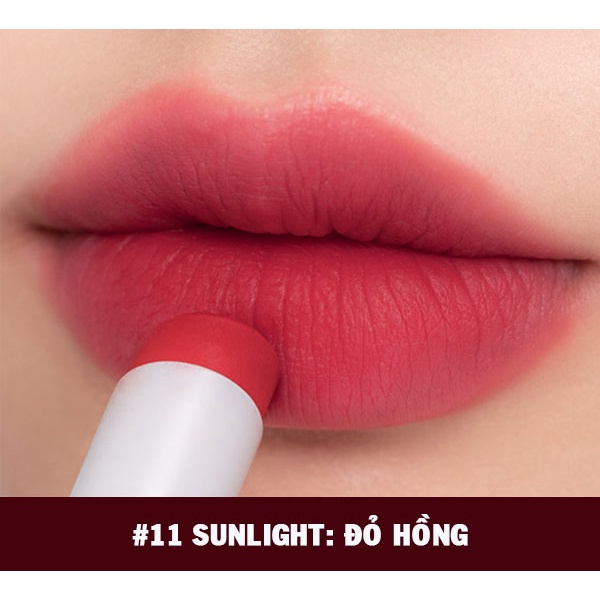 Son Thỏi Siêu Lì Cao Cấp Hàn Quốc Romand New Zero Matte Lipstick 3g