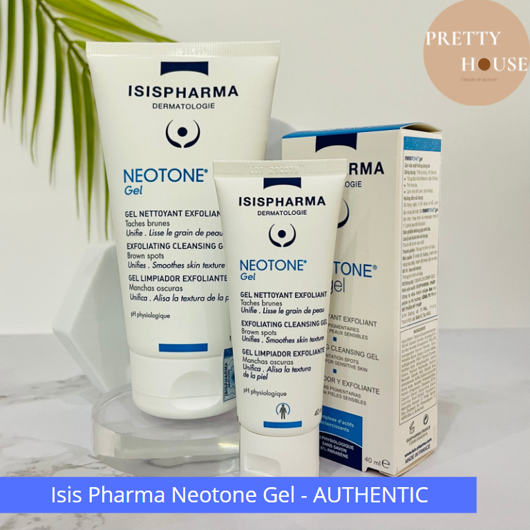 Sữa rửa mặt trắng sáng da NEOTONE GEL ISIS dành cho da nhạy cảm và da thường