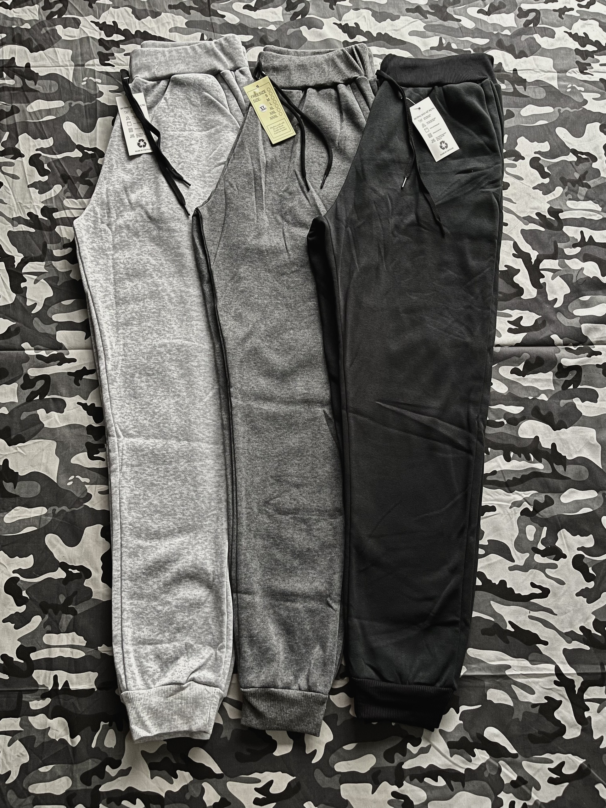 [Hoàn Tiền 15%] QUẦN NỈ JOGGER TRƠN UNISEX NAM NỮ CHẤT NỈ THỂ THAO