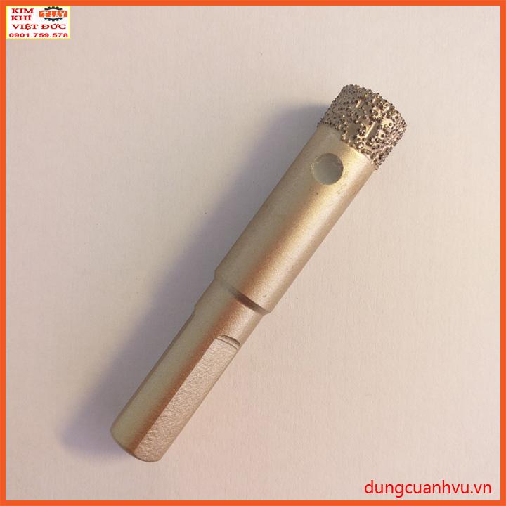 MŨI KHOAN ĐÁ CỨNG PHI 12MM, MŨI KHOAN ĐÁ HOA CƯƠNG, ĐÁ CẦU THANG, GRANITE - MŨI KHOAN ĐÁ CAO CẤP 12MM-KHOAN KHÔ.