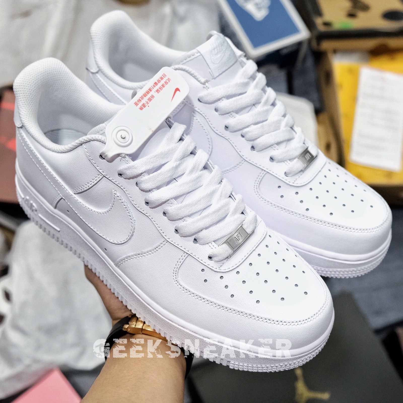 Giày air force 1 all white bc factory - best quality