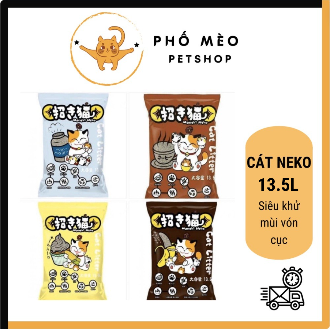Cát vệ sinh Neko 13.5l cho mèo