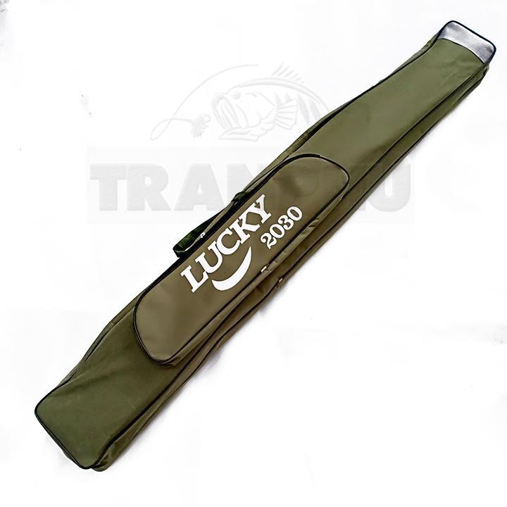 TÚI ĐỰNG CẦN CÂU 2 NGĂN LUCKY 2030 Kích thước chính xác của sản phẩm này là: 120cm - giảm giá thanh lý cực hot - big sale