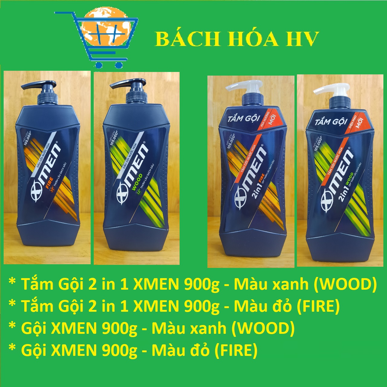 Xmen 900g - bach hoa hv